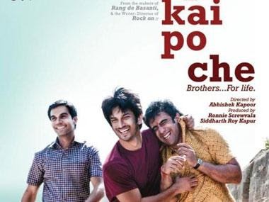 Kai Po Che! as good as 3 Idiots: Chetan Bhagat - Entertainment ...