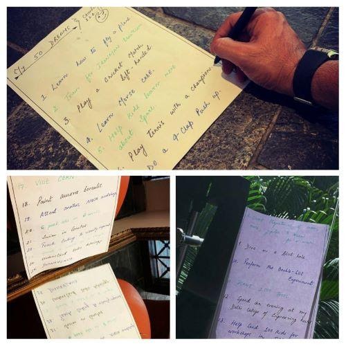 Sushant Singh Rajput's handwritten list of 50 dreams goes viral