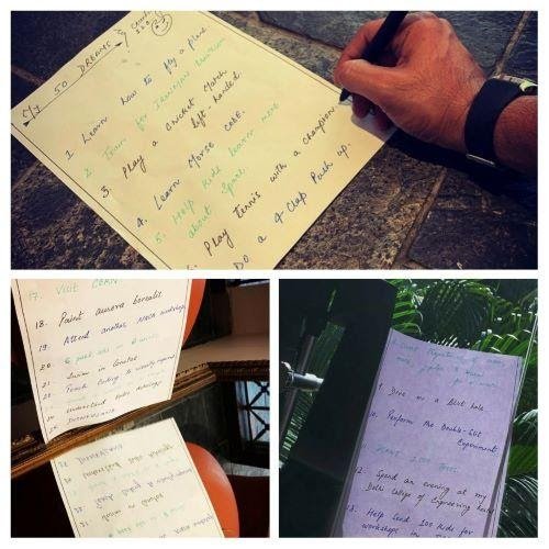 Sushant Singh Rajput's handwritten list of 50 dreams goes viral