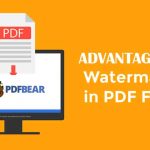 Big Advantages Of Using Add Watermark Tool From PDF Bear