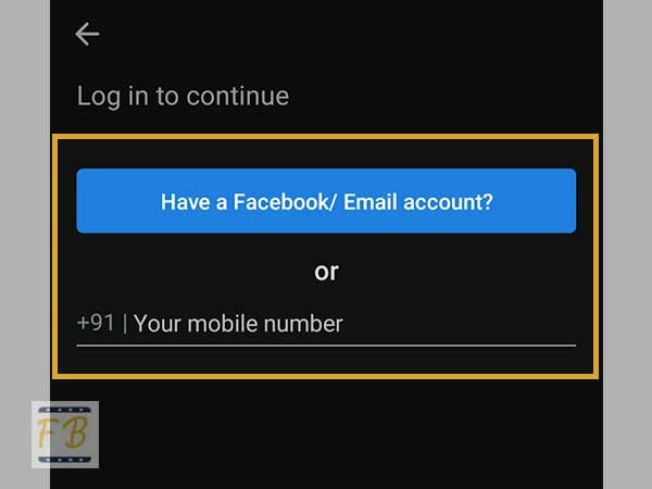 Have a Facebook/Email Account? And ‘Your Mobile Number