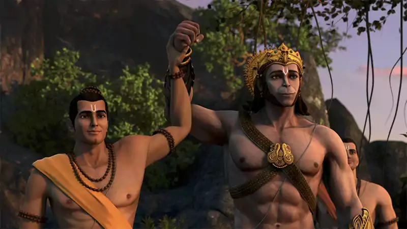 lord ramji and hanuman