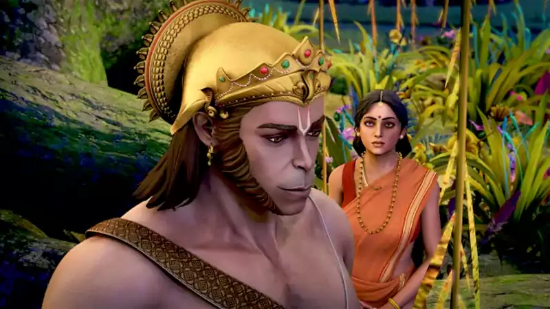 sita maa and hanuman