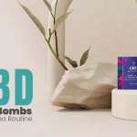 CBD bath bombs routine