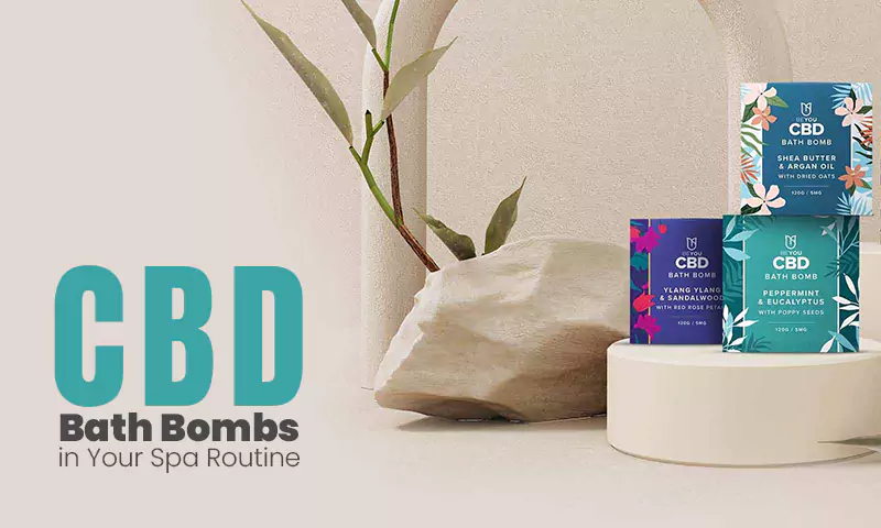 CBD bath bombs routine
