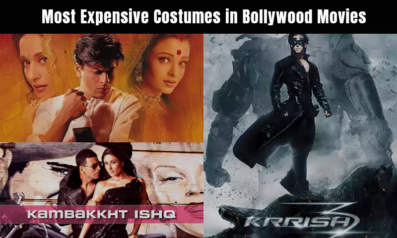 Expensive Costumes in Bollywood