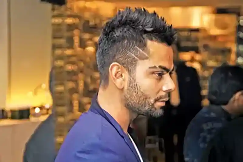 Images for Kohli Haircut Photos Pictures in Hindi