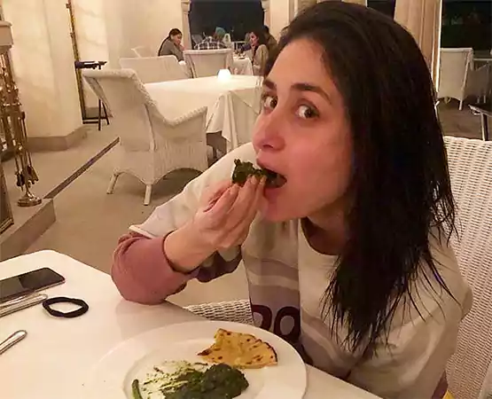 Kareena turned vegetarian