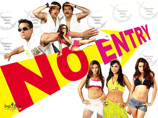 Movie “No Entry” posters