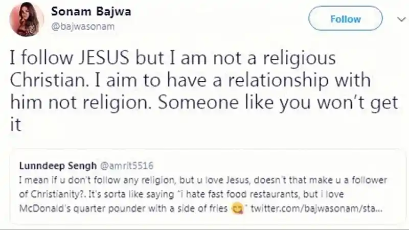 Sonam Bajwa Controversy