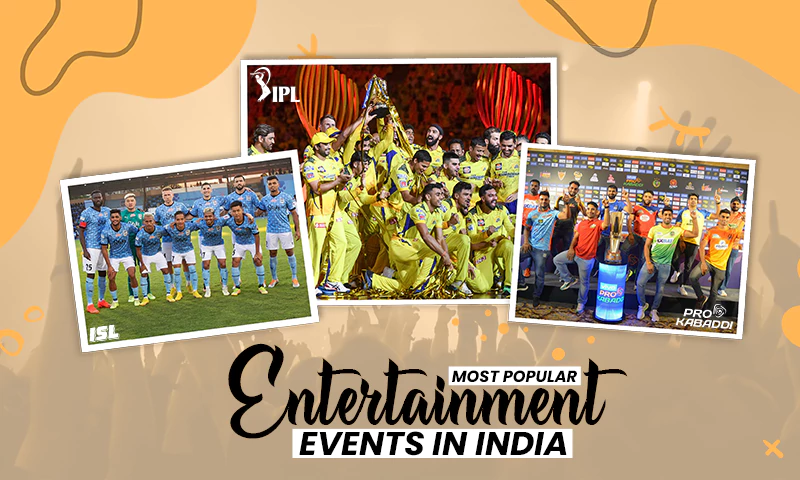 most popular entertainment events in india