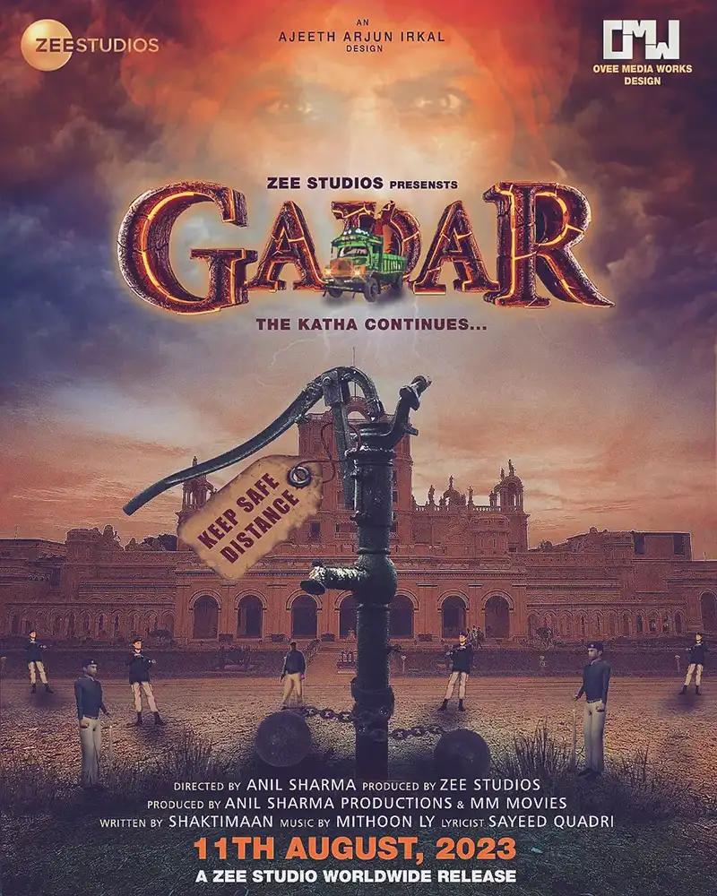 Gadar 2 movie posters