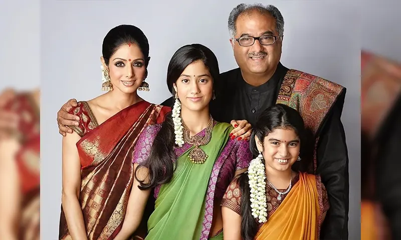 family photo of shree devi