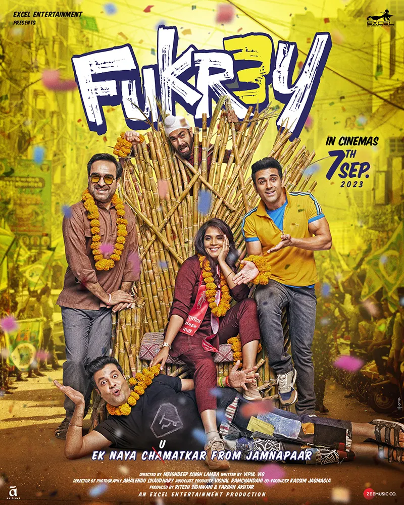 Fukrey 3 movie poster