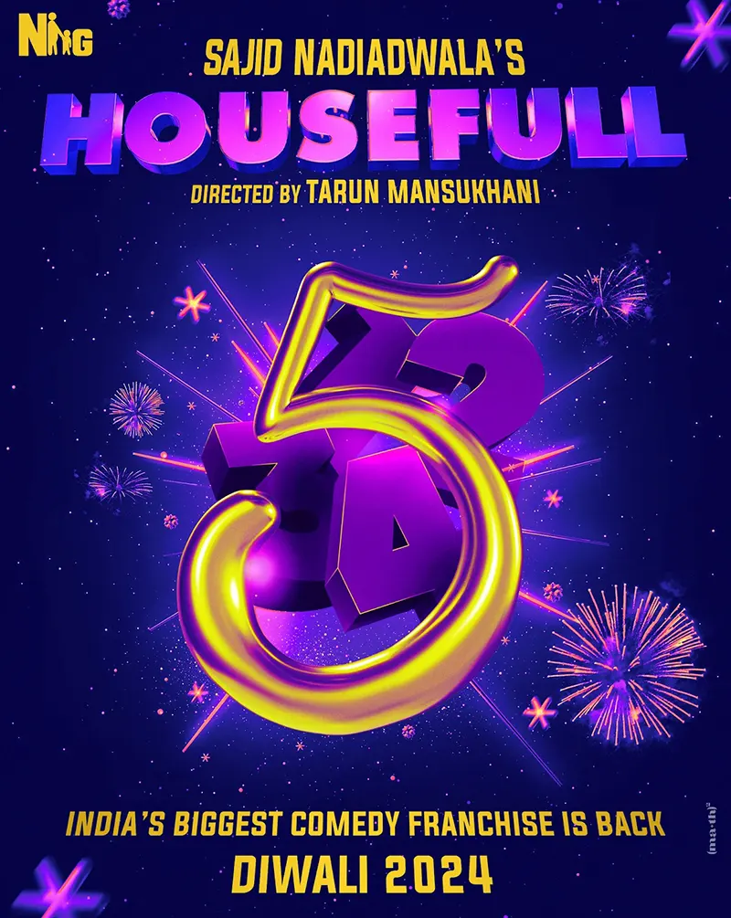 Housefull 5 Movie Announcement Poster