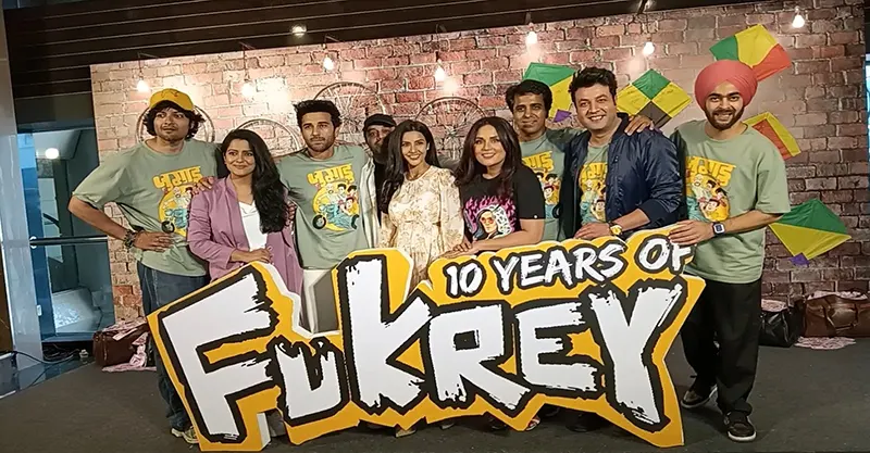 the cast of Fulrey reunites to celebrate 10 years of Fukrey