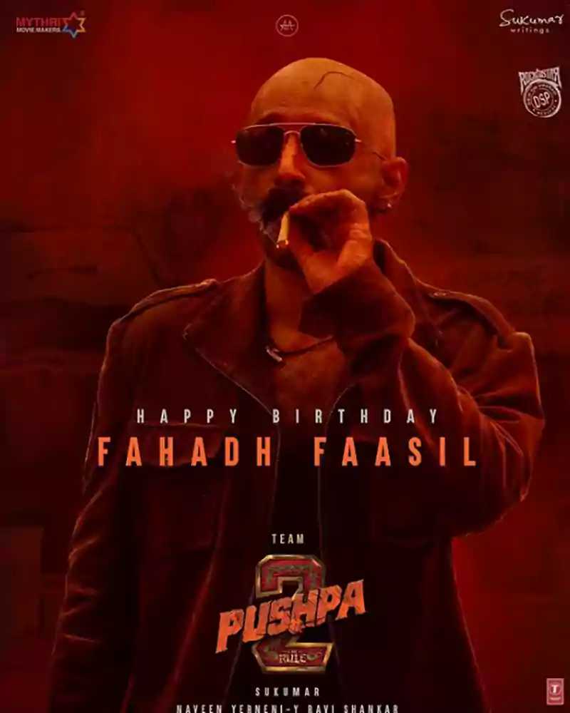 Fahadh Faasil in Pushpa 2 The Rule