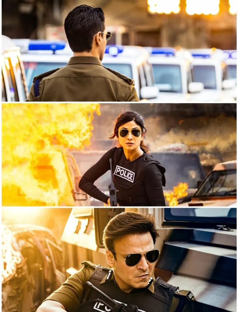 Indian Police Force Series cast