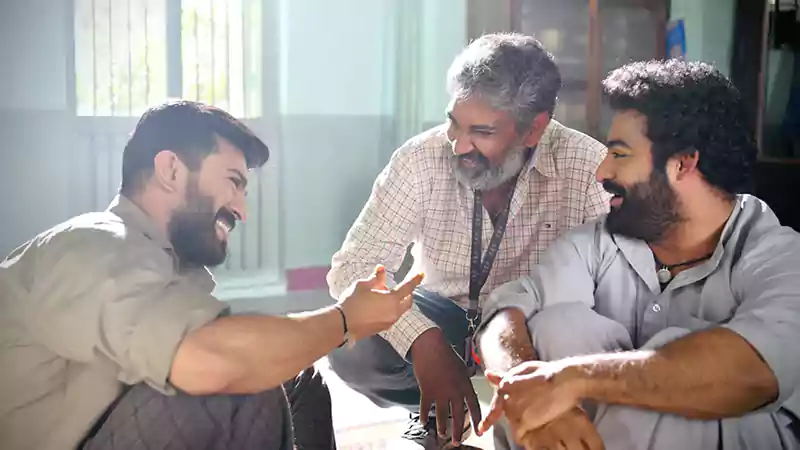 S. S. Rajamouli, Jr. NTR, and Ram Charan1