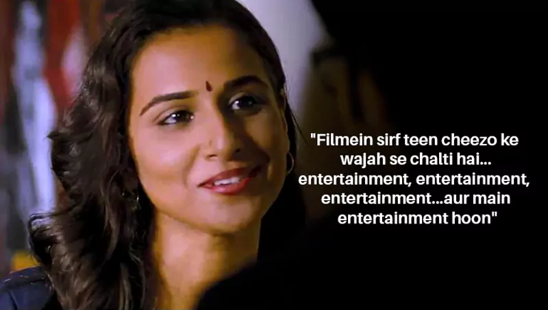 Filmein Sirf Teen Cheezo Ke Wajah Se Chalti Hai Entertainment Entertainment Entertainment Aur Main Entertainment Hoon