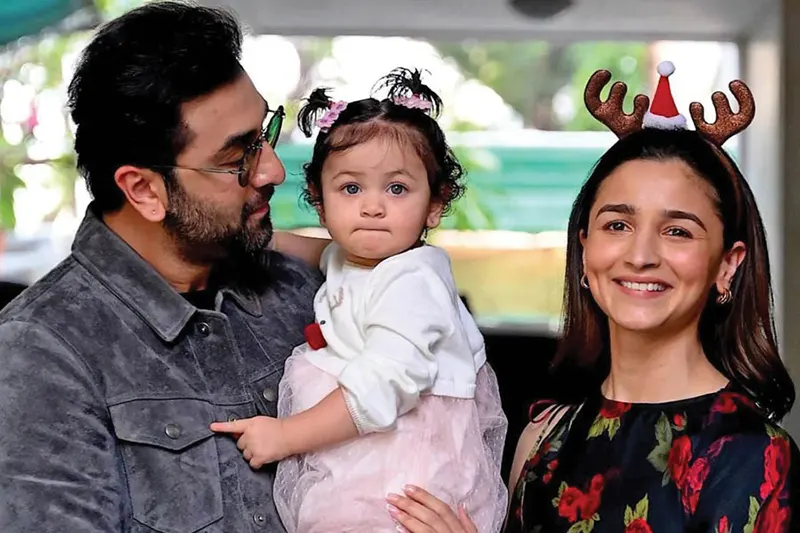 Ranbir and Alia daughter Raha pics