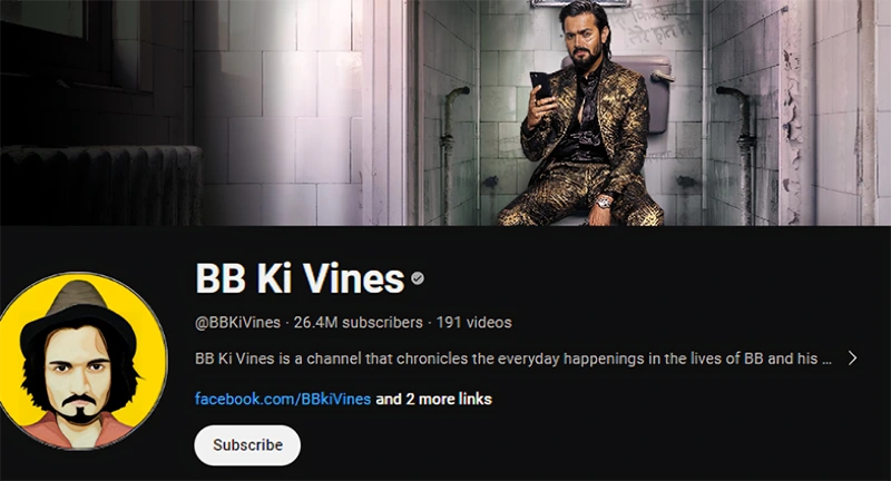 BB Ki Vines YouTube Channel
