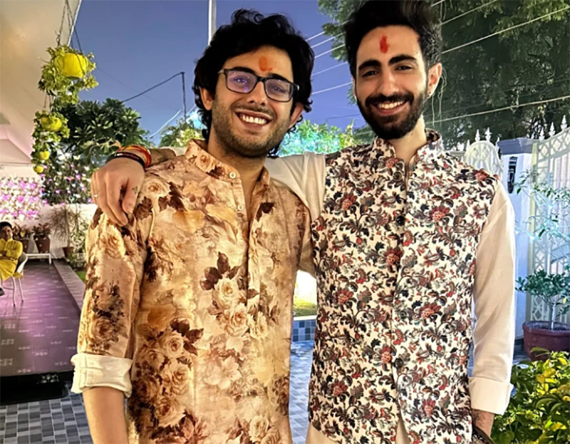 CarryMinati with his brother