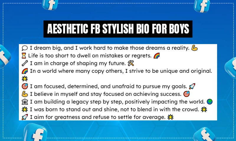 Aesthetic FB Stylish Bio