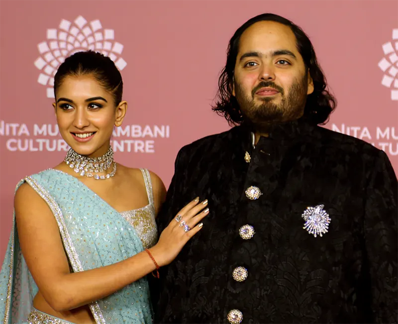 Radhika Merchant and Anant Ambani