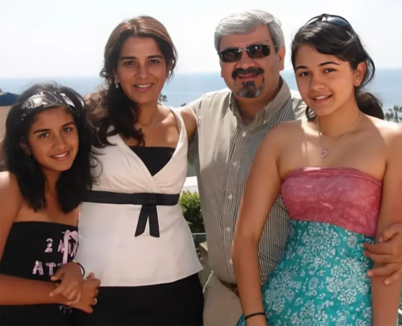 Radhika Merchant family photo