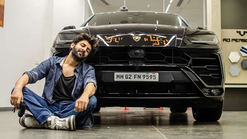 Karthik Aryan Owns Lamborghini Urus