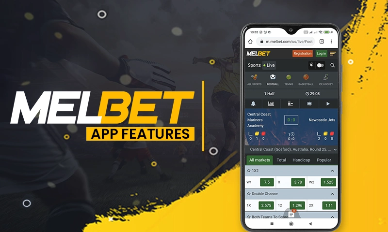 melbet app features