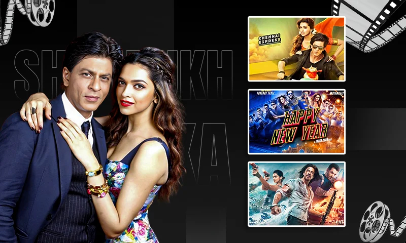 shahrukh khan and deepika padukone