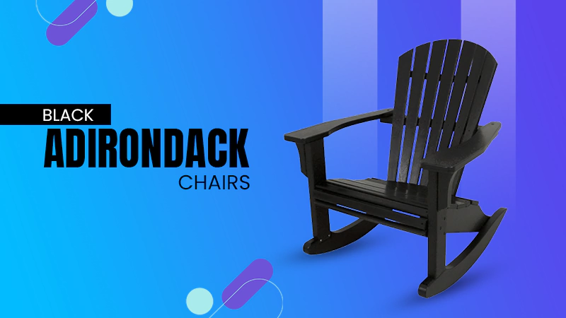 black-adirondack-chairs