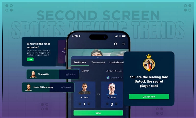 second screen sports viewingt rends