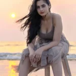 Ayesha Khan Hot Beach Photo