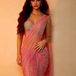 Disha Patani Hot Pics in Saree1