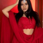 Ketika Sharma Hot Poses in Lehenga 