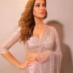 Nargis Fakhri Hot Look in Saree