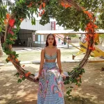 Rashi Khanna Fairy Look in Blue Outfit