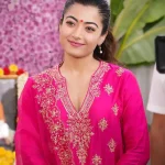 Rashmika Mandanna Hot Images in Indian Suit 