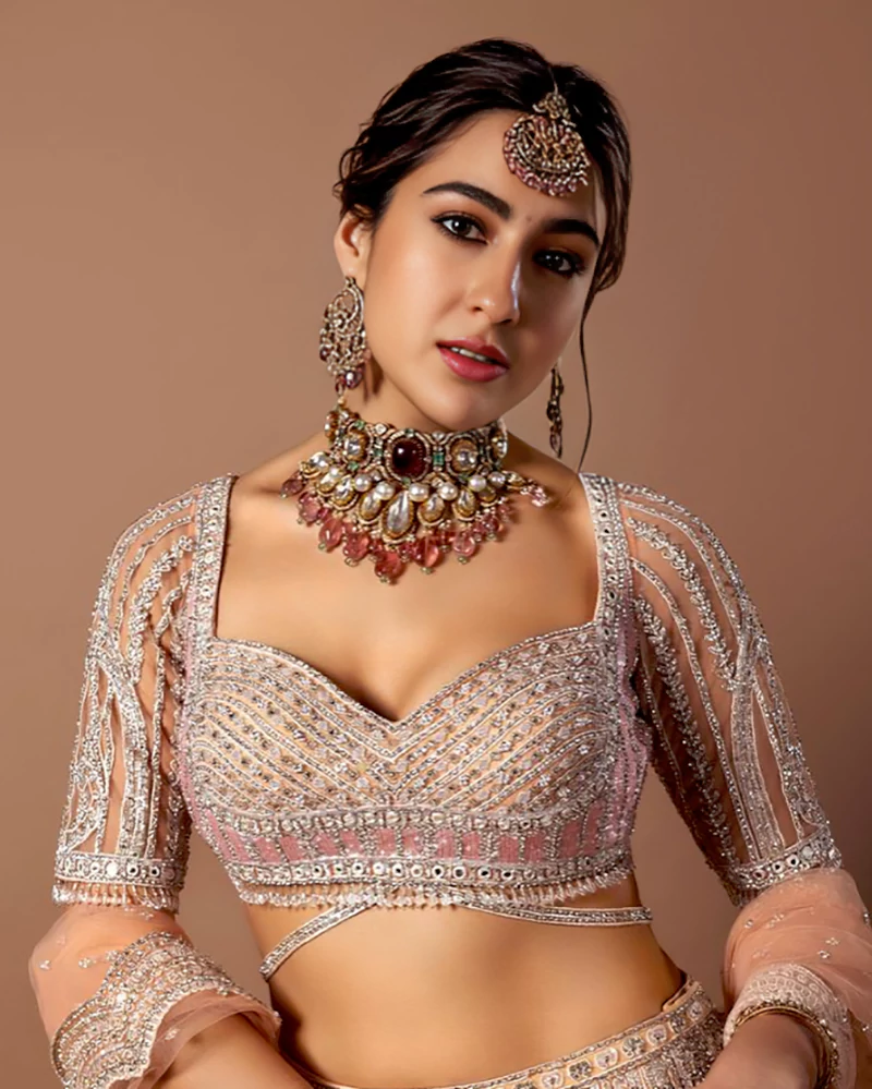 Sara Ali Khan Photo in Bridal Lehenga