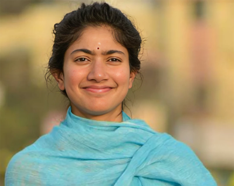 South Indian actress Sai Pallavi