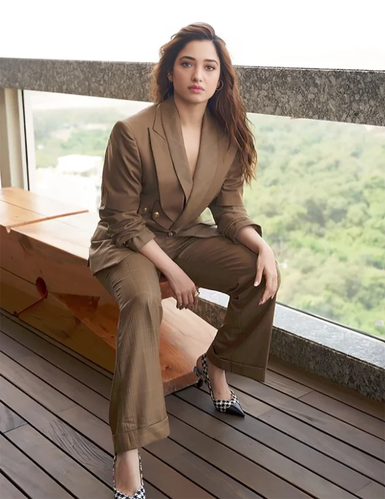 Tamannaah Bhatia in suit