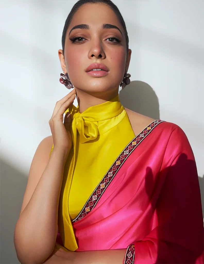 Saree look of Tamannaah Bhatia